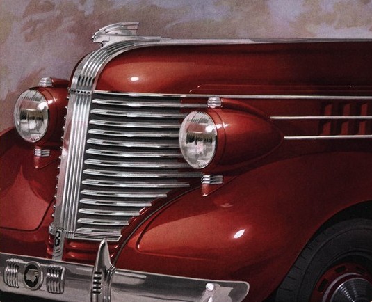 1938 Pontiac Eight front end