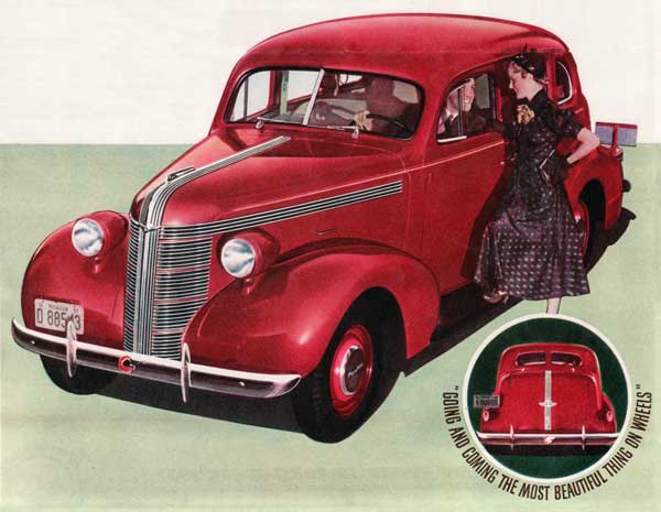 1937 Red Sedan