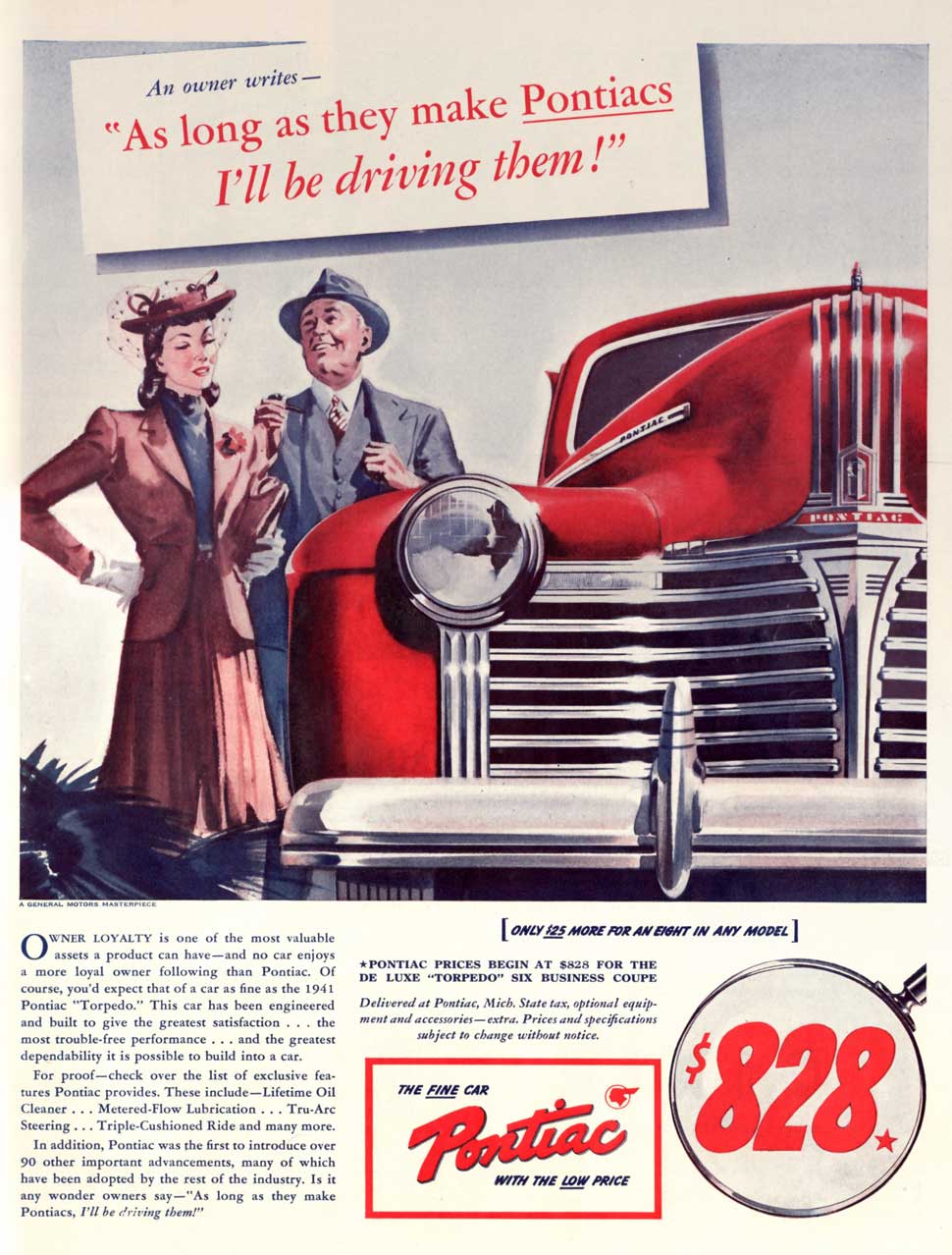 1941 As long as they make Pontiacs